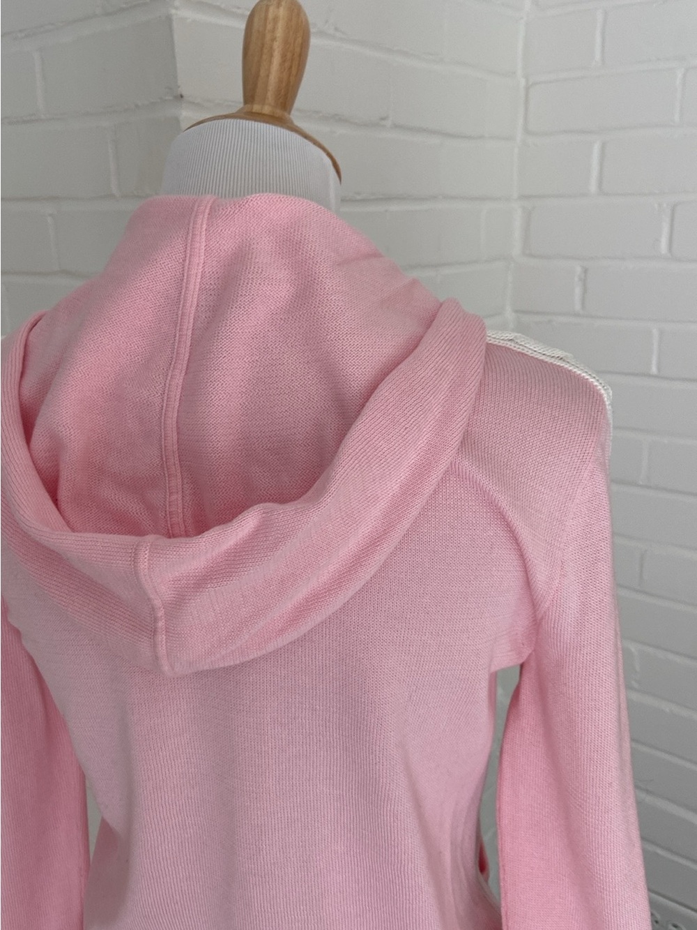 Women’s Size S Ralph Lauren Soft Pink Zip Hoodie - Picture 7 of 9